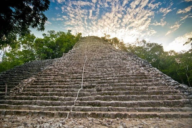 Tulum & Coba Private Tour - Coba: ancient roads and the pyramid climb