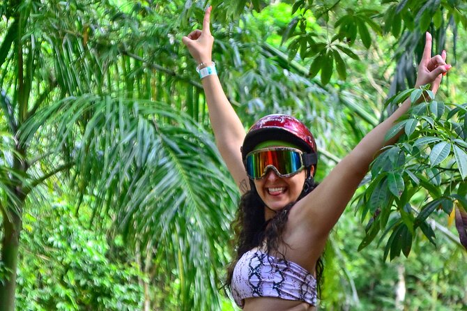Tulum Jungle Zipline and ATV Adventure - ATV trails bring the first burst of action
