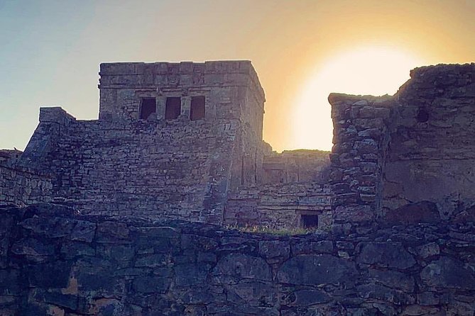 TULUM RISING-Early Bird Experience-Ruins-Cenote-Lagoon-Private Expedition. - Tulum ruins above the Caribbean