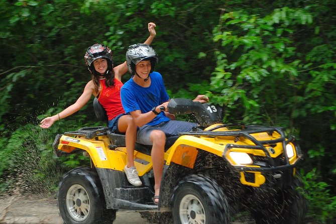 Tulum Ruins, ATV Extreme and Cenotes Combo Tour from Cancun - Riding a Can-Am Through the Jungle