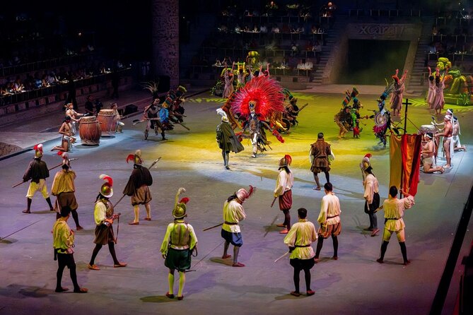 Xcaret Park Tickets Roundtrip Included from Cancun - Xcaret México Espectacular after dark
