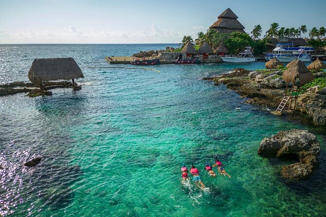 Xcaret Park Tickets Roundtrip Included from Cancun - Swimming through Xcaret’s underground rivers