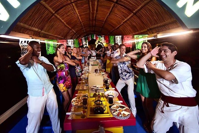Xoximilco: Boat Fiesta Tour, Tasting, Tequila Bar and Transport - A Mexican tasting menu, with a few surprises
