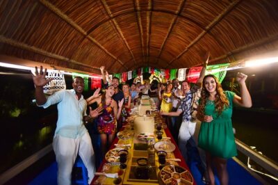 Xoximilco Ticket: Boat Fiesta, Traditional Tasting & Tequila Bar
