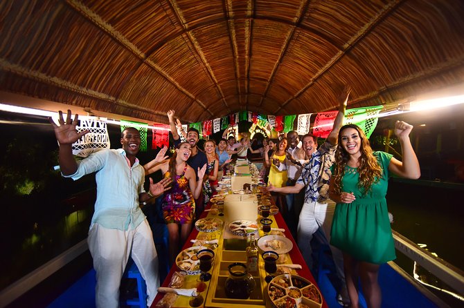 Xoximilco Ticket: Boat Fiesta, Traditional Tasting & Tequila Bar - The trajinera cruise and the Mexican state boats