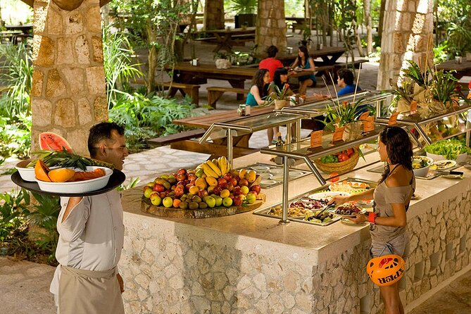 Xplor Wild Adventure with Unlimited Snacks and Buffet - Buffet lunch, smoothies, and the useful snack supply