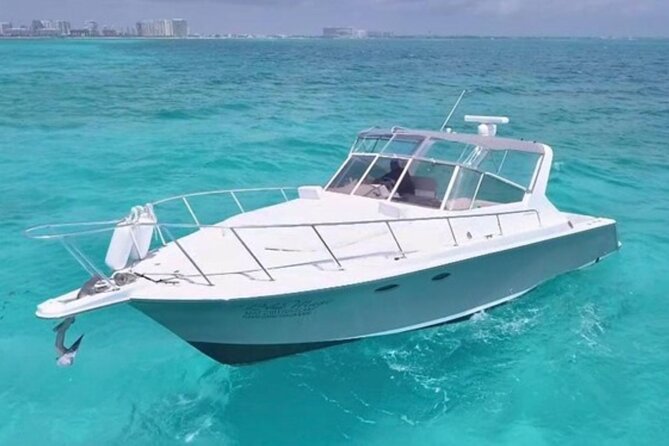Yacht experience in Cancun: cruise, swim and sunset views - Starting at Sunset Marina in Cancun’s Hotel Zone