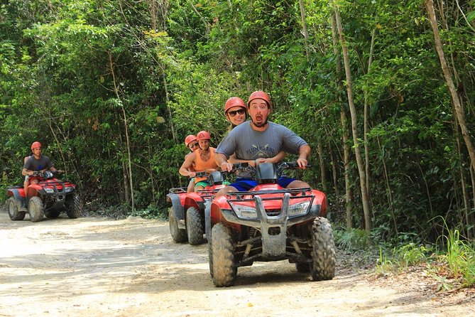 Zipline Tour includes Cenote Swim and ATV Circuit with round trip and lunch - Photos, phones, and the extra-cost pattern