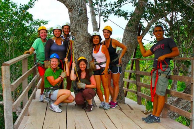 Ziplining and Cenote Tour from Cancun - Six Ziplines Across Ten Towers