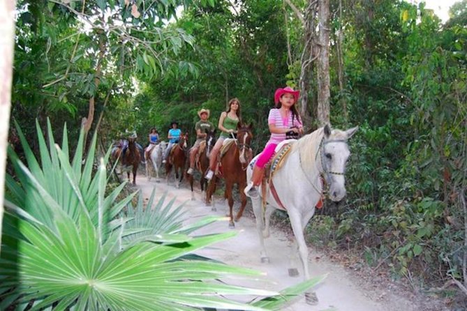 Ziplining and Horseback Riding Experience from Cancun and Playa del Carmen - What the $119 price really covers